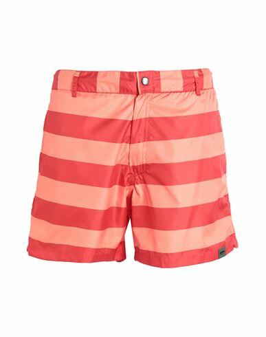 Aspesi Man Swim trunks Red Polyester Cover