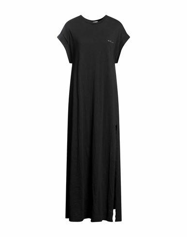 Replay Woman Maxi dress Black Cotton Cover