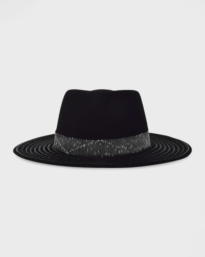 Gigi Burris Noelle Wool-Blend Fedora Cover