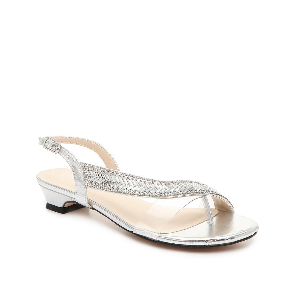 Touch Ups by Benjamin Walk Eleanor Sandal | Women's | Silver Metallic Cover