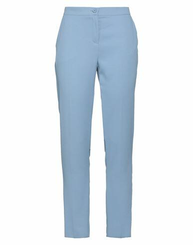 Diana Gallesi Woman Pants Pastel blue Polyester Cover