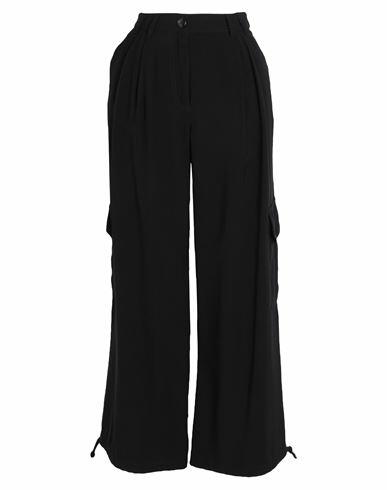 Max & co. Corvino Woman Pants Black Viscose, Polyester Cover