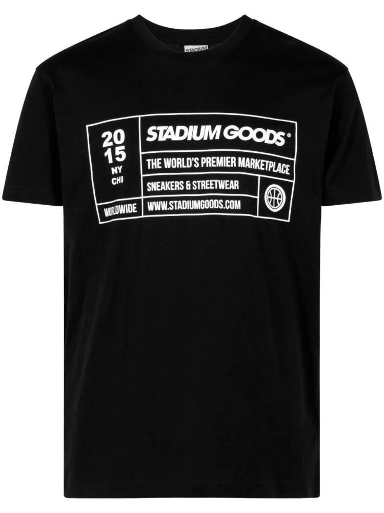 STADIUM GOODS® Shoe Box cotton T-shirt - Black Cover