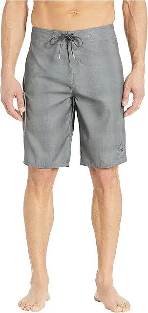 O'Neill Santa Cruz Printed Boardshorts (Grey) Men's Swimwear Cover