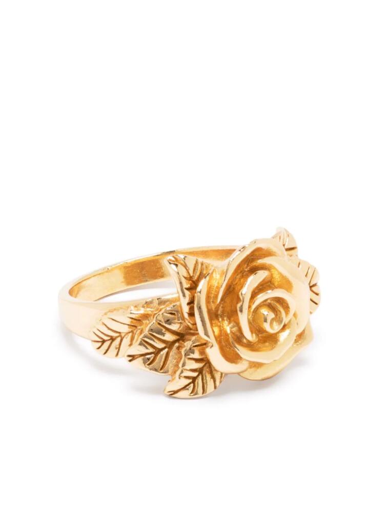 Emanuele Bicocchi wild rose polished-finish ring - Gold Cover