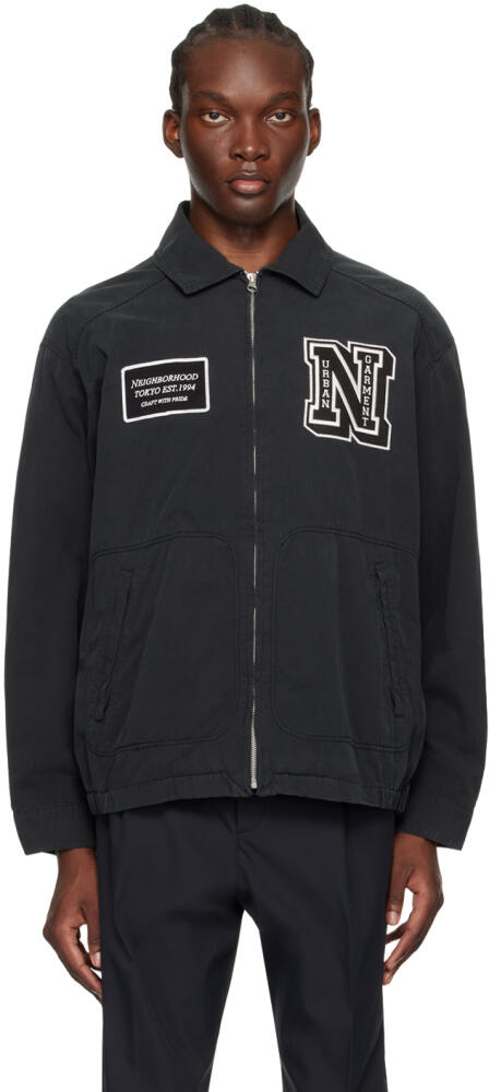 Neighborhood Black Washed Jacket Cover