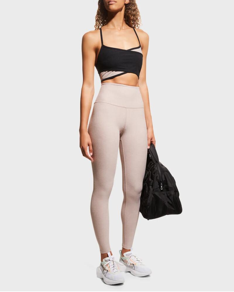 Beyond Yoga Caught in the Midi High-Waist Space-Dye Leggings Cover