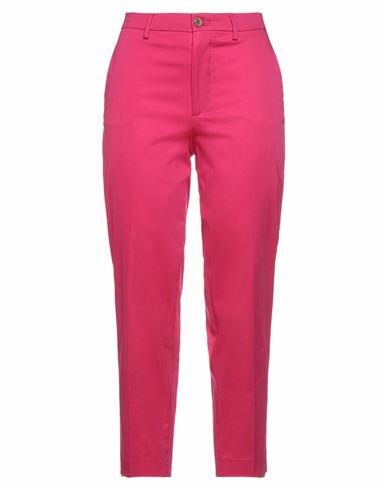 Berwich Woman Pants Fuchsia Cotton, Elastane Cover