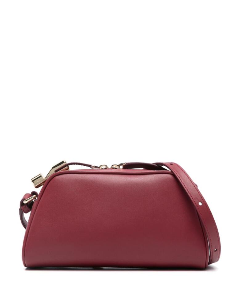 Furla logo-print cross body bag - Red Cover