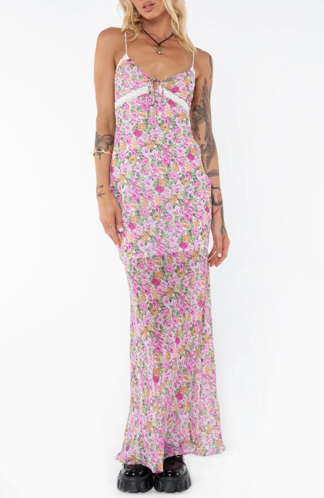 Princess Polly Emily Floral Maxi Slipdress in Pink Cover