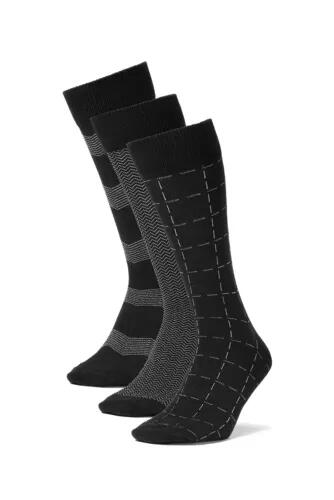 Eddie Bauer Men's Pattern Crew Socks - 3-Pack Cover