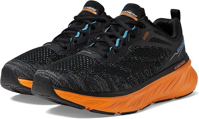 SKECHERS Edgeride Enzoh (Black/Orange) Men's Shoes Cover