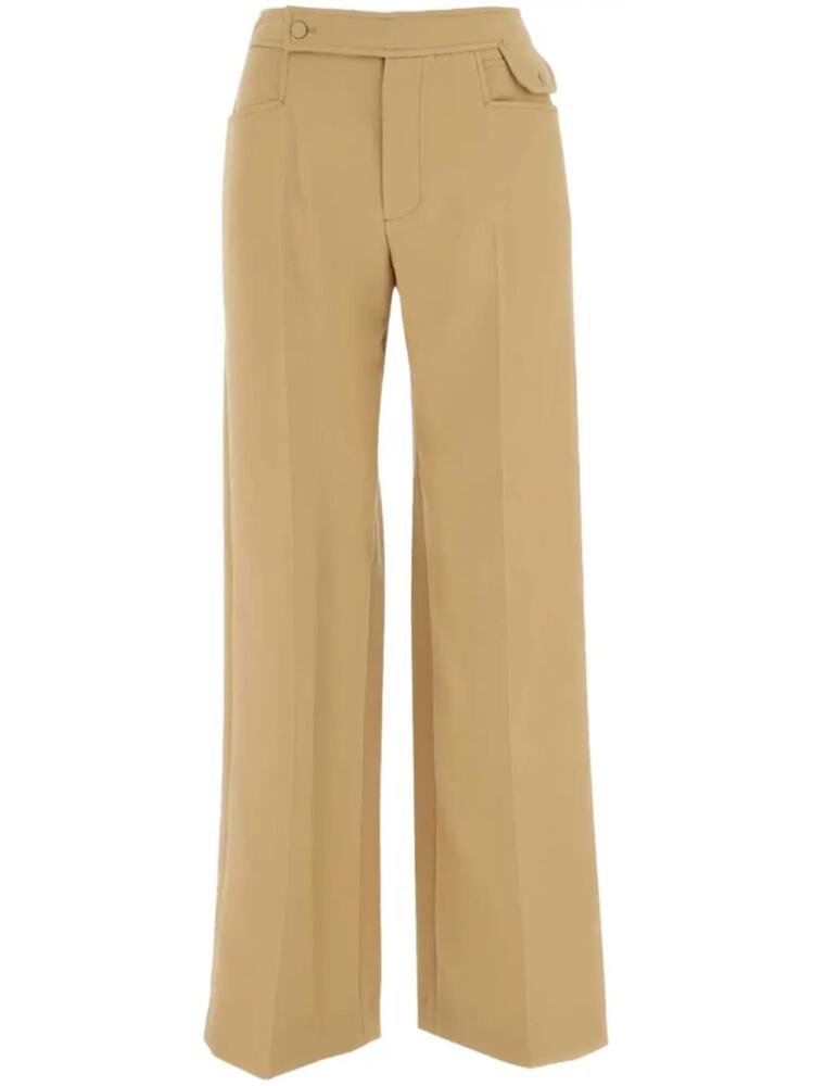 Low Classic wide-leg trousers - Neutrals Cover