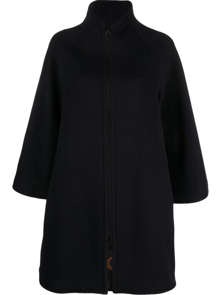 Gianluca Capannolo zip up coat - Black Cover