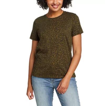 Eddie Bauer Women's Myriad Short-Sleeve Crew - Print Cover