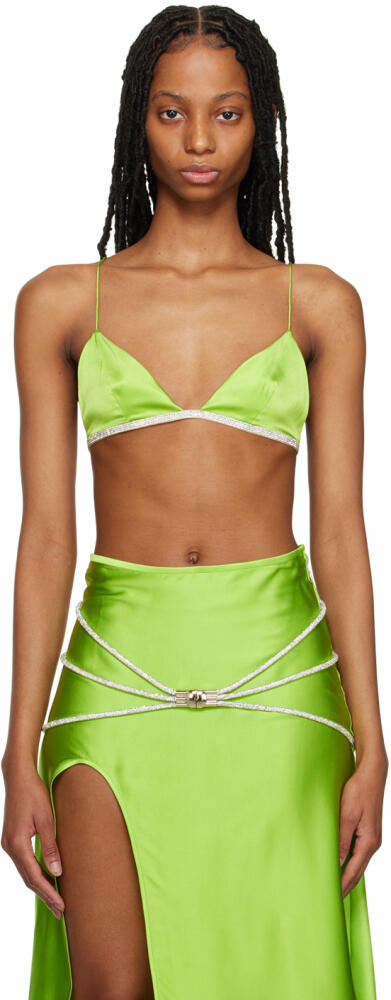 NUÉ Green Rosie Bra Cover