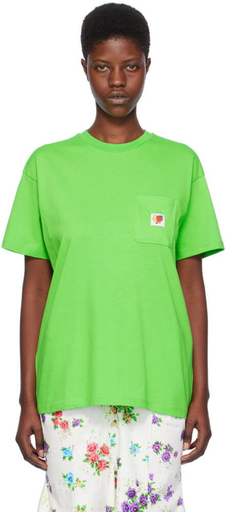 Sky High Farm Workwear Green Pocket T-Shirt Cover