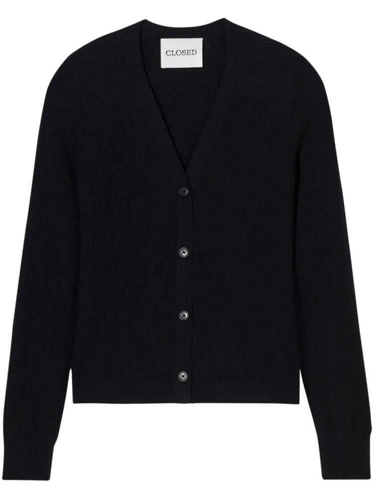 Closed v-neck cardigan - Black Cover