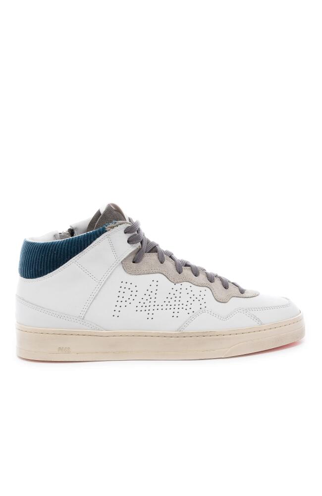 P448 BaliHi Sneaker in White Velant Cover