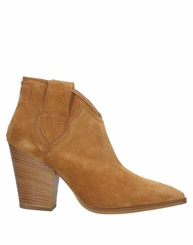 Janet & Janet Woman Ankle boots Tan Soft Leather Cover