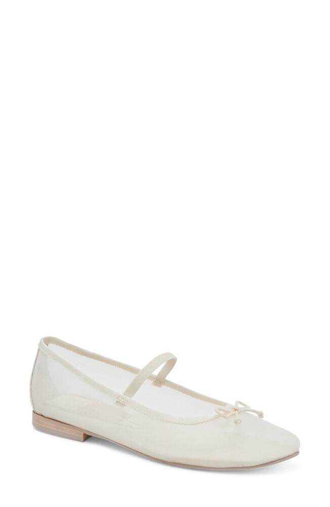 Dolce Vita Cadel Mary Jane Flat in Ivory Mesh Cover