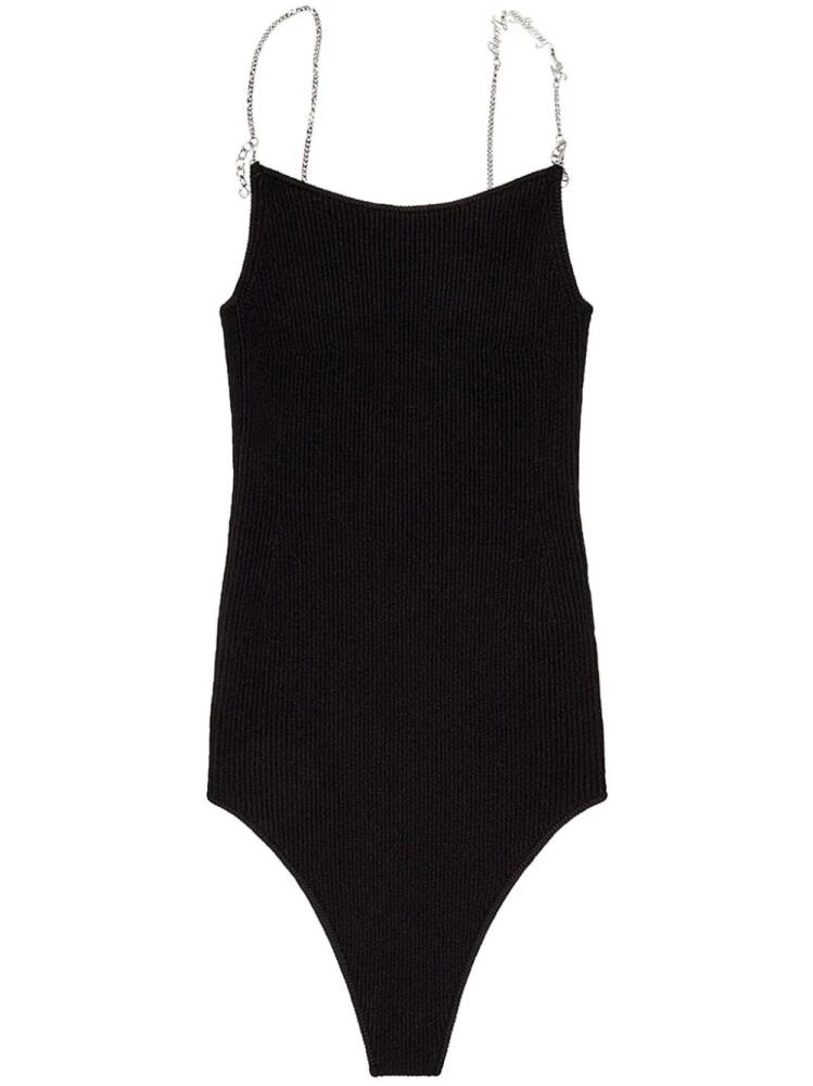 Diesel M-Virgee ribbed bodysuit - Black Cover