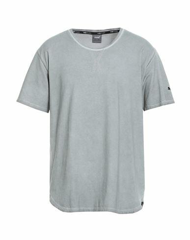 Puma Man T-shirt Grey Cotton, Elastane Cover