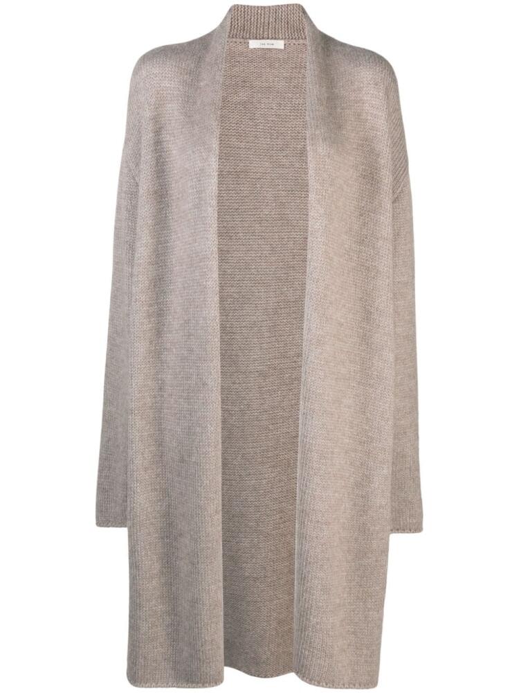 The Row Ernesto alpaca wool-silk blend knit coat - Neutrals Cover