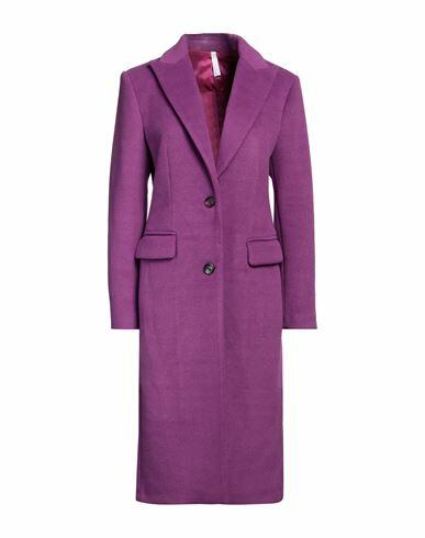 Imperial Woman Coat Mauve Polyester, Viscose Cover