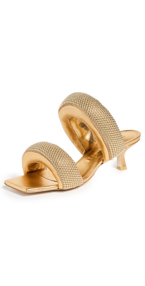 Cult Gaia Rue Sandals Shiny Brass Cover