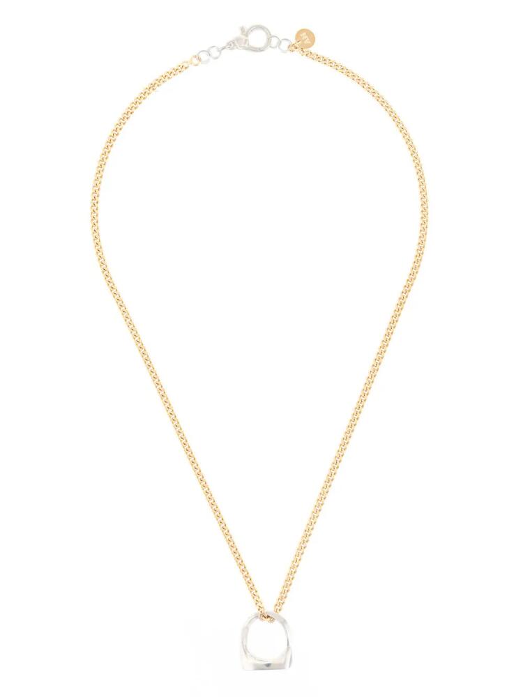 Annelise Michelson Signet Dechainée chain necklace - Gold Cover