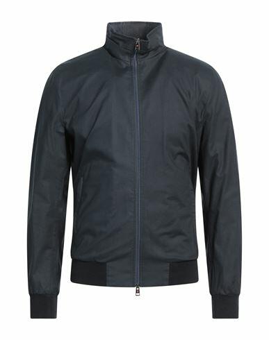 Kired Man Jacket Navy blue Cotton Cover