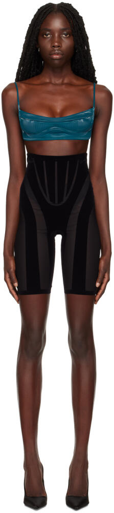 Wolford Black Mugler Edition Shaping Shorts Cover