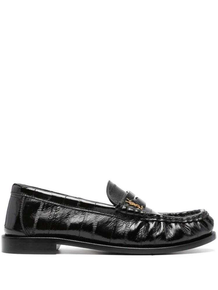 Saint Laurent penny-slot loafers - Black Cover