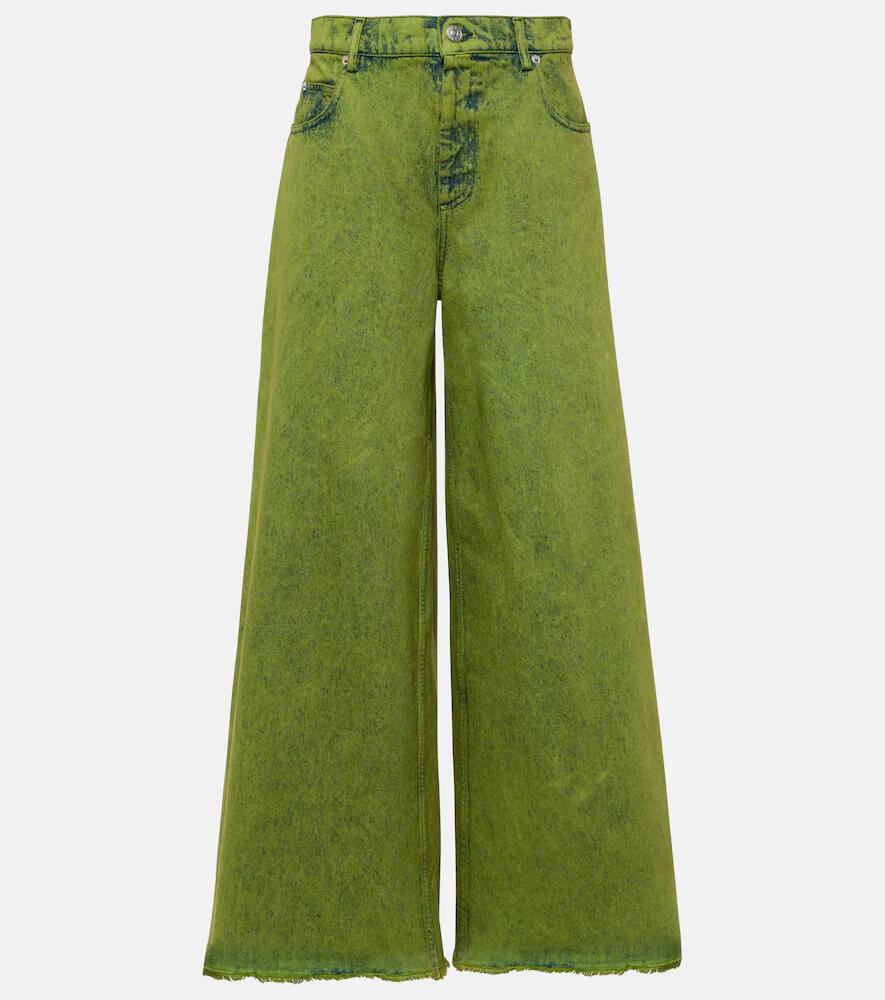 Marni High-rise wide-leg jeans Cover