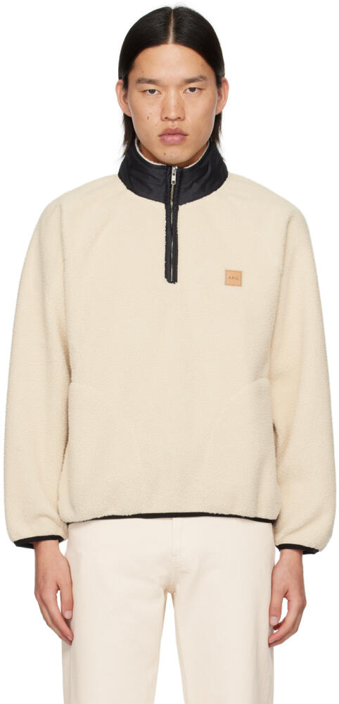 A.P.C. Off-White Island Sweatshirt Cover