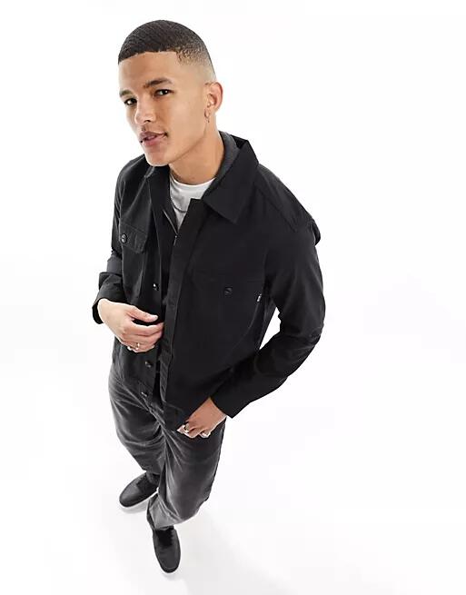 Only & Sons worker overshirt in black Cover