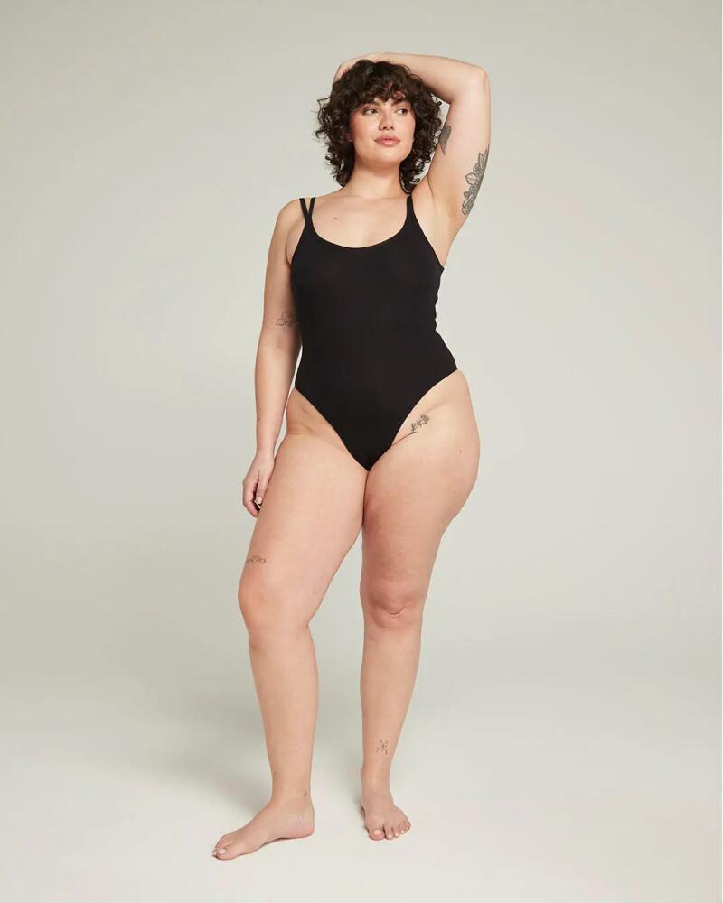 Nudea The Organic Cotton Classic Bodysuit in Black Cover