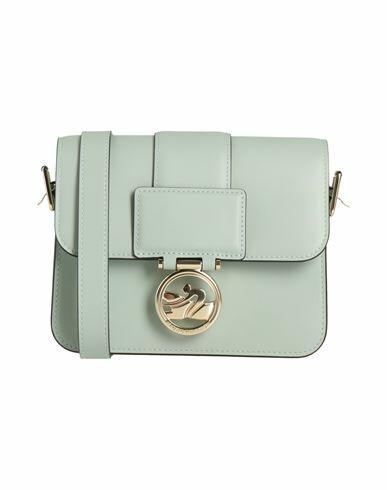 Longchamp Woman Cross-body bag Sage green Cowhide Cover