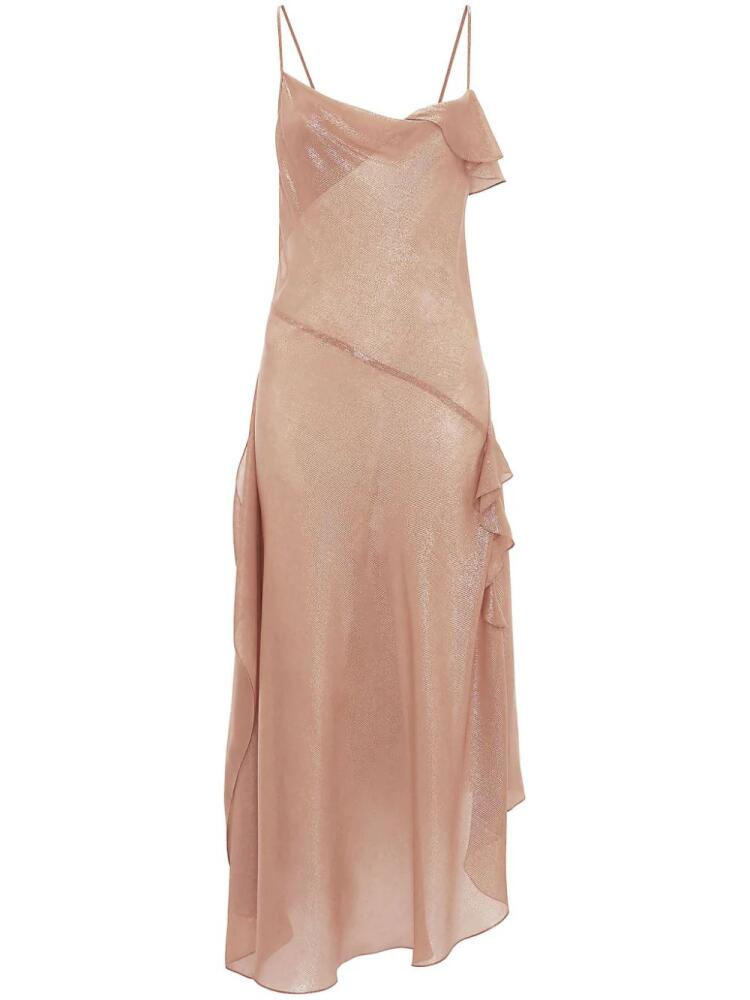 Victoria Beckham bias-cut cami slip dress - Pink Cover