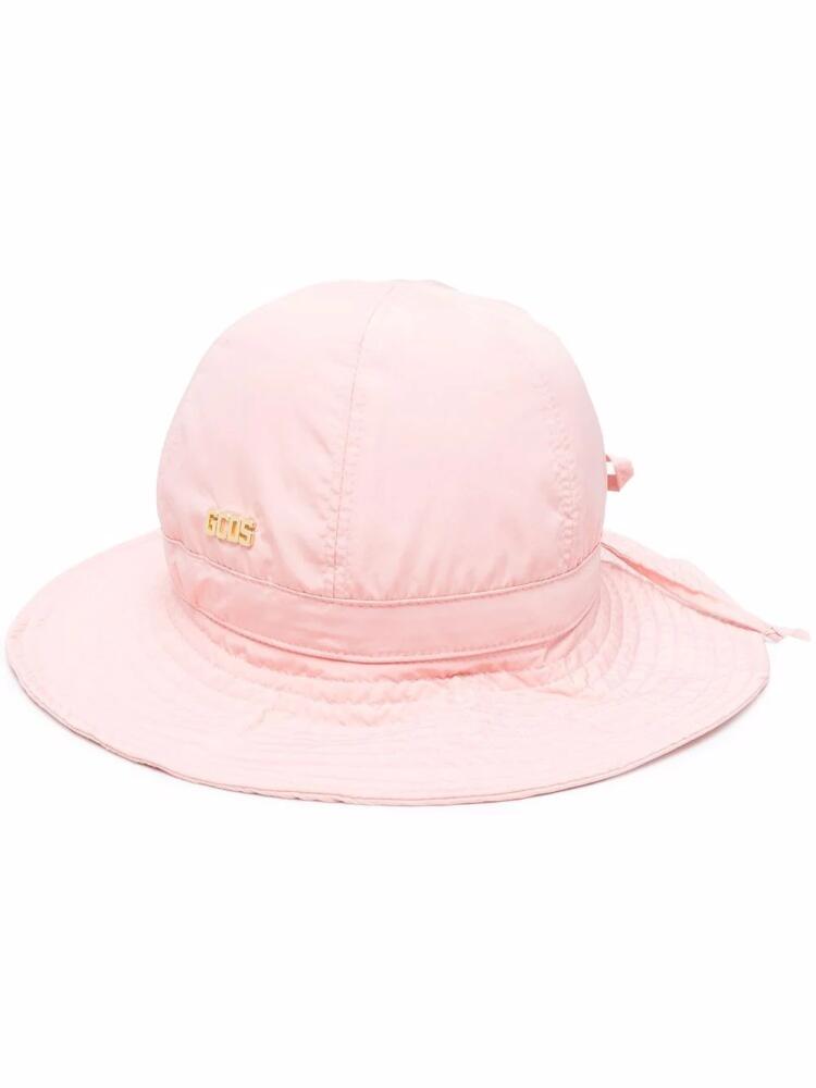 GCDS bow-embellished bucket hat - Pink Cover