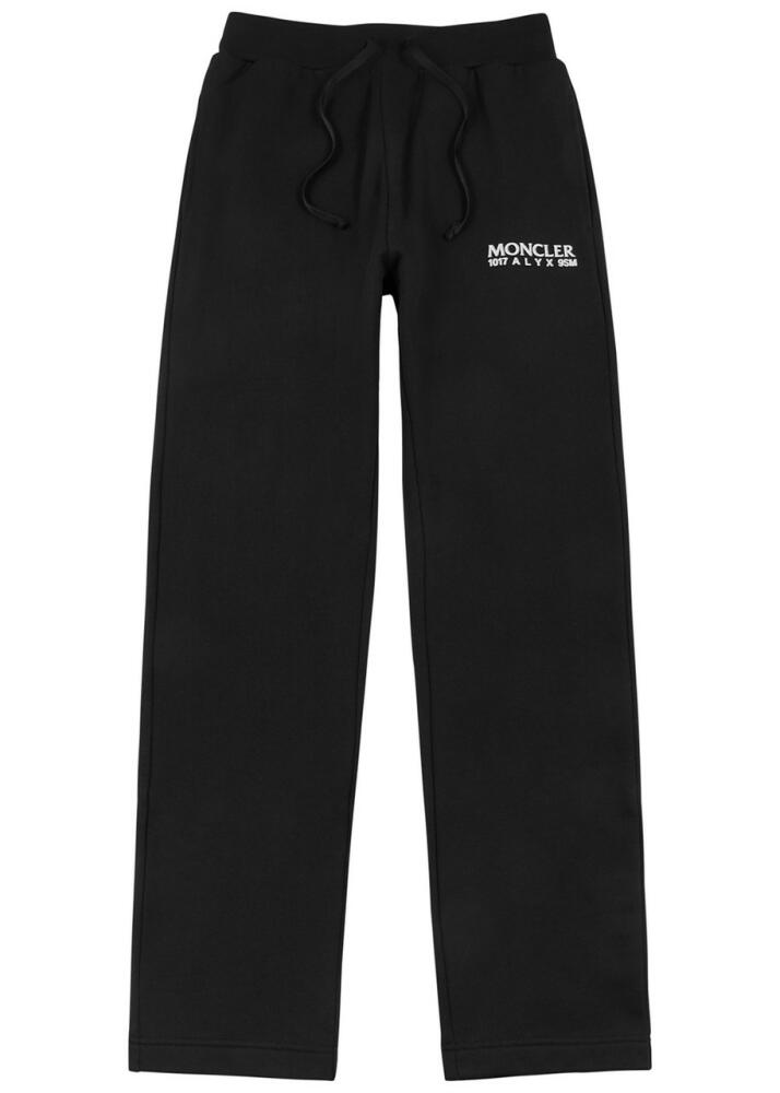 Moncler Genius 6 1017 Alyx 9SM Logo Jersey Sweatpants - Black Cover