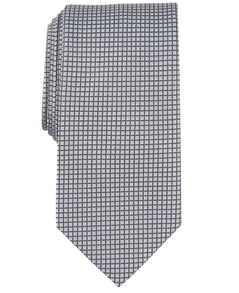 Michael Kors Men's Lakewood Mini-Square Tie - Grey Cover