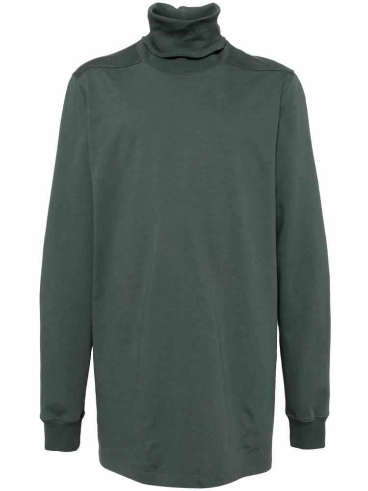 Rick Owens roll neck sweatshirt - Green Cover