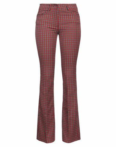 Kate By Laltramoda Woman Pants Red Polyester, Viscose, Elastane Cover