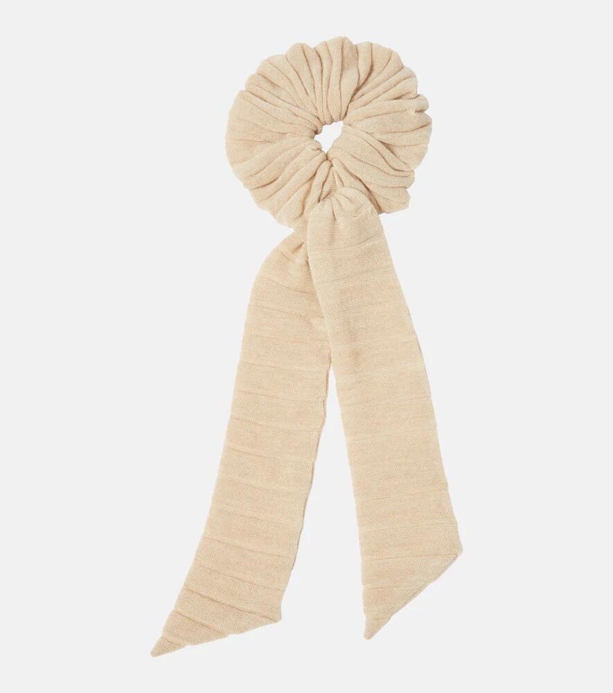 Loro Piana Cocooning cashmere scrunchie Cover