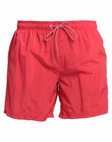 Sundek Man Swim trunks Red Polyamide Cover