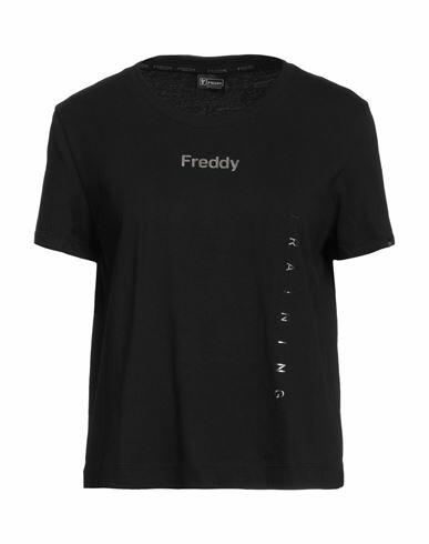 Freddy Woman T-shirt Black Cotton Cover