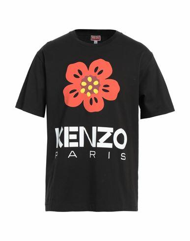 Kenzo Man T-shirt Black Cotton Cover