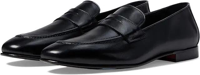 Massimo Matteo Corazzano Penny Loafer (Black) Men's Shoes Cover